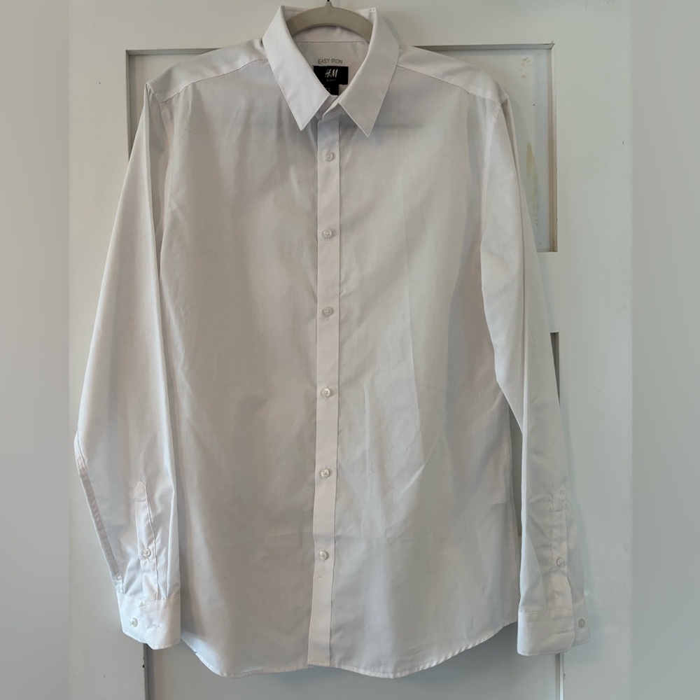 H&M Crisp White Dress Shirt